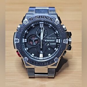 Casio G-Shock GST-B100D-1AJF G-Steel Bluetooth iOS Android Solar Men Wrist Watch